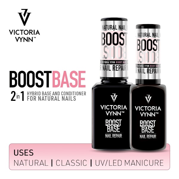 Victoria Vynn - Boost Base 2in1 - 8ml - Nagelreparerare Transparent
