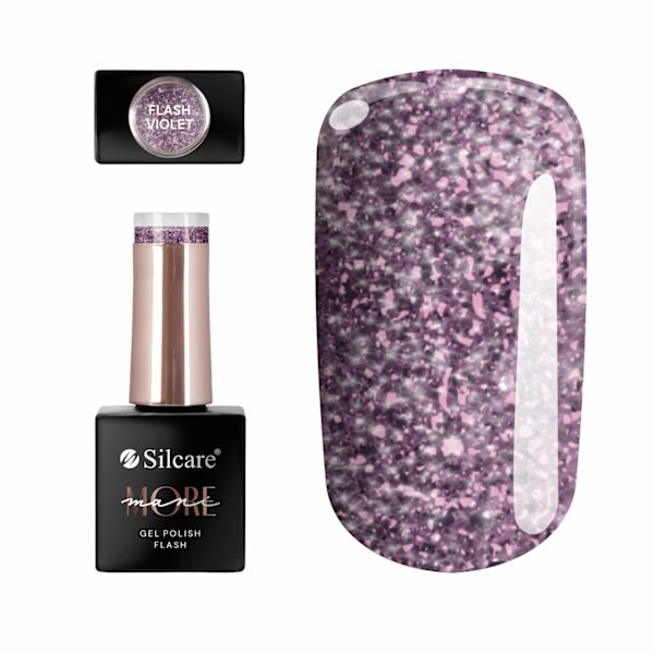 Gellack - ManiMore - Flash - Violet - Silcare Lila