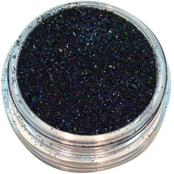 Holographic glitter - Black