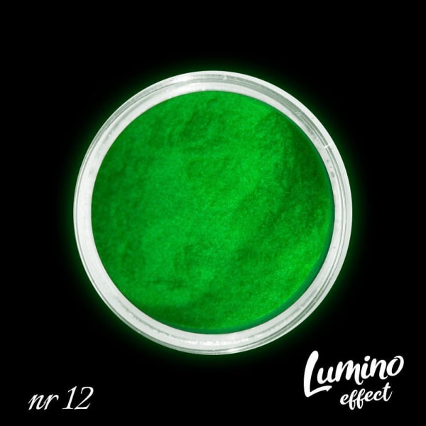Effektpulver - Lysende - Lumino - 12 Green