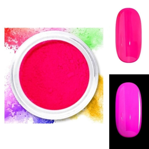 Neonpigment/pulver - Pink 10 Dark pink