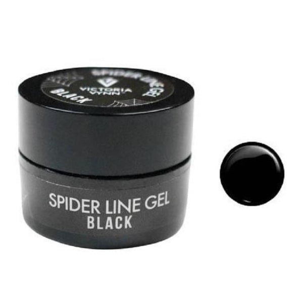 Victoria Vynn - Spider Line - 01 Musta - Sisustushyytelö Black