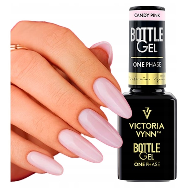 Victoria Vynn - Bottle Gel - Candy pink - Builder 15ml - En-fas Rosa