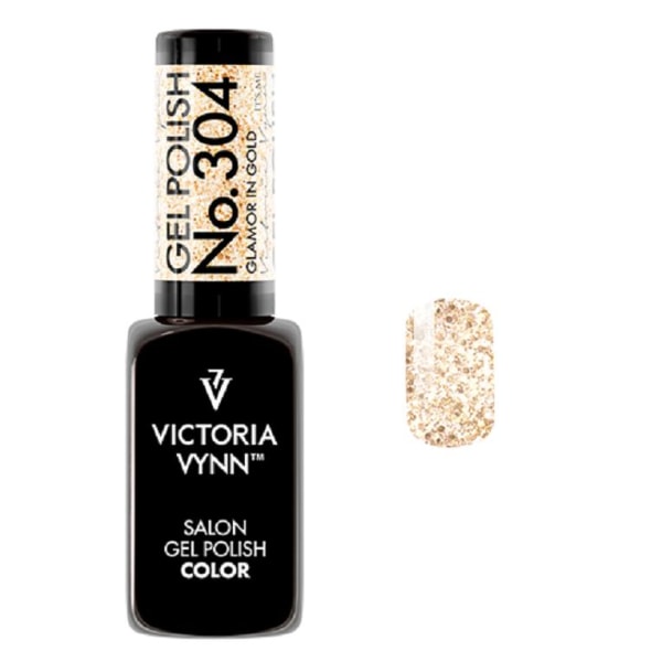 Victoria Vynn - Gel Polish - 304 Glamour i Guld - Gel Polish Gold