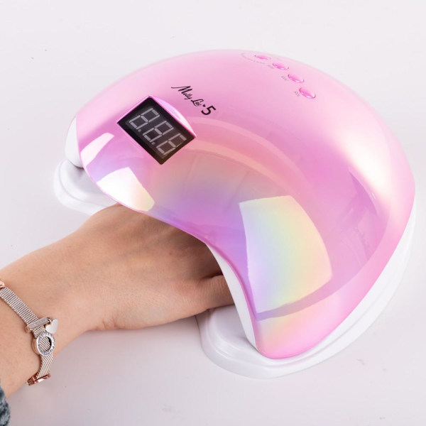 UV/LED 48W - Nagellampa - Molly Lac 5 - Rosa Rosa