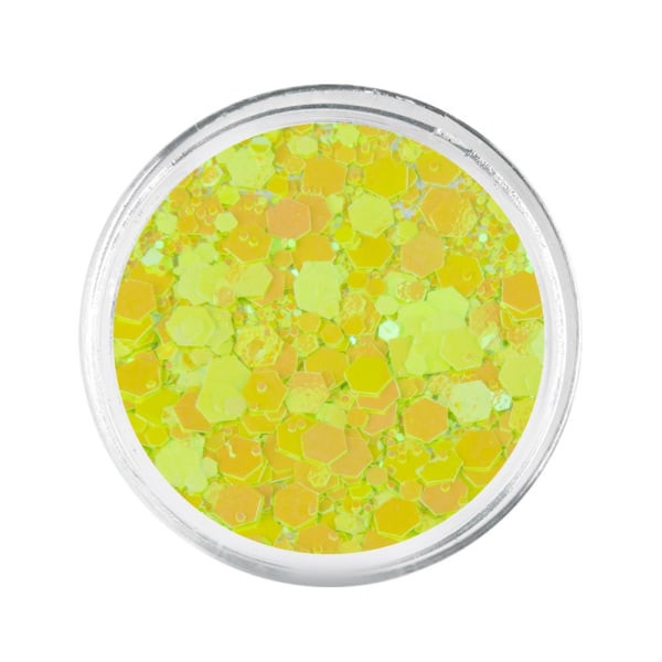 Glitter - Hexagon - Primavera - 03 Yellow