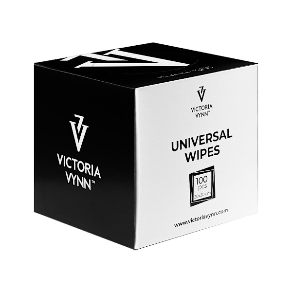 Universala Servetter för naglar - 100 st - Victoria Vynn Vit