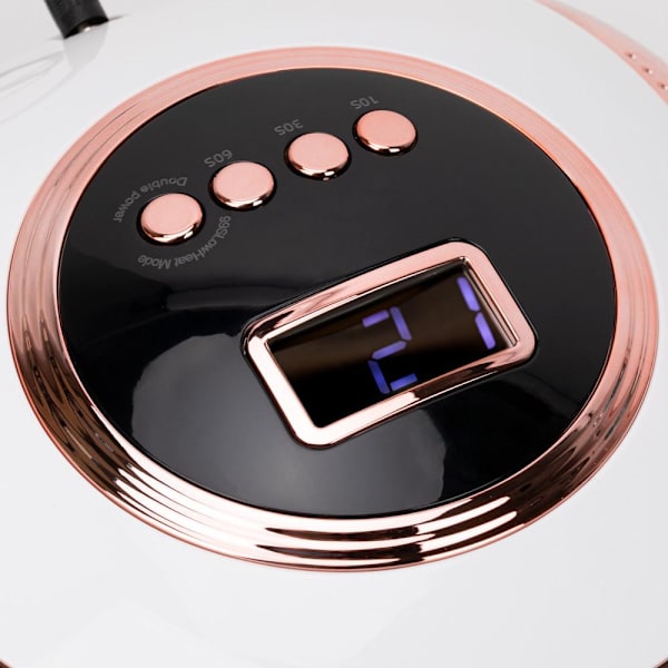 UV/LED 220W - Nagellampa - Z7 Molly lux - Vit / Guld White