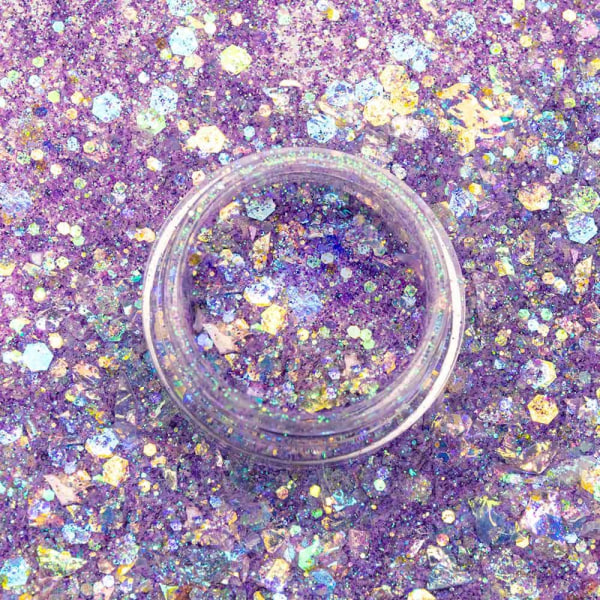 Glitter - Sekoitus - Prinsessa - 04 Purple