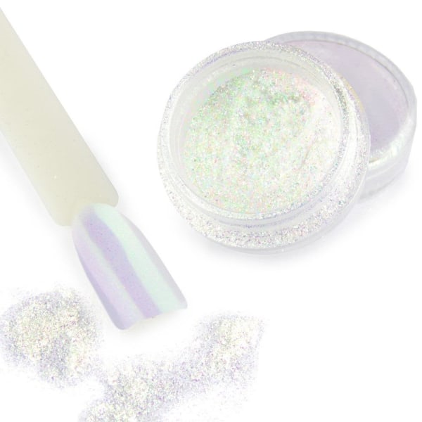 Effekt pulver - Opal / Aurora - 3 ml - 06 Crystal