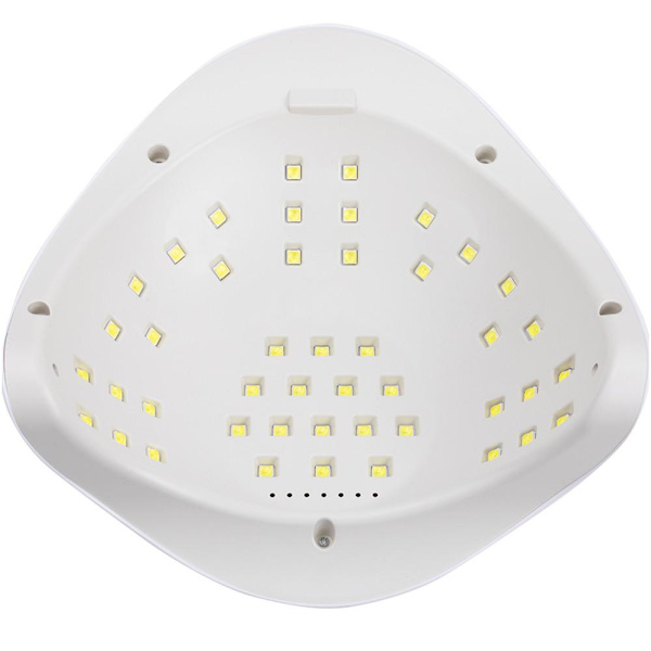 UV/LED 150W - Nagellampa - Allelux X5 Max - Vit Vit