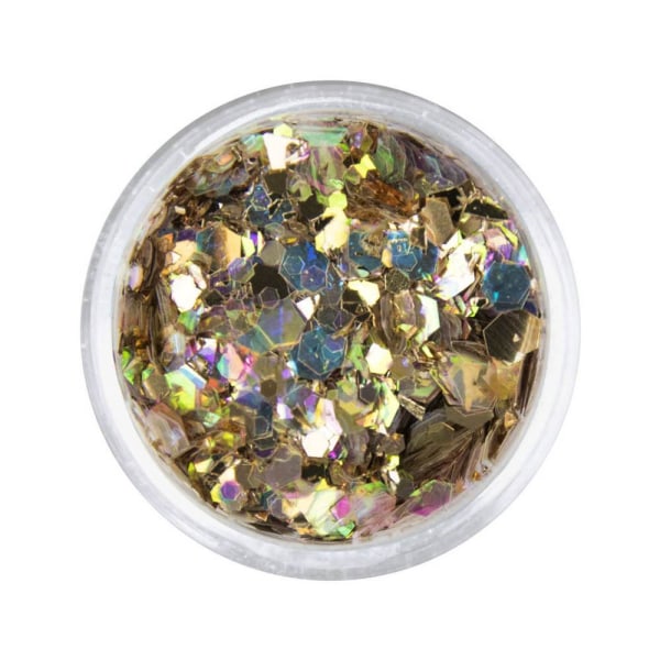 Nail Glitter - Diamond Crush - 07 Gold