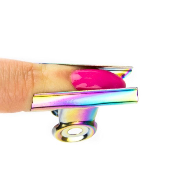 Klämma / Klipp för nagelformning 2,2 cm Metall utseende