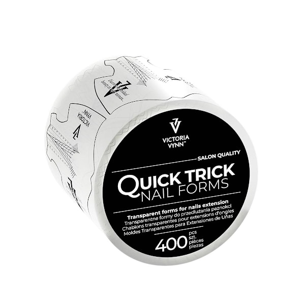 Nagelmallar - 400 st Quick Trick - Victoria Vynn Transparent