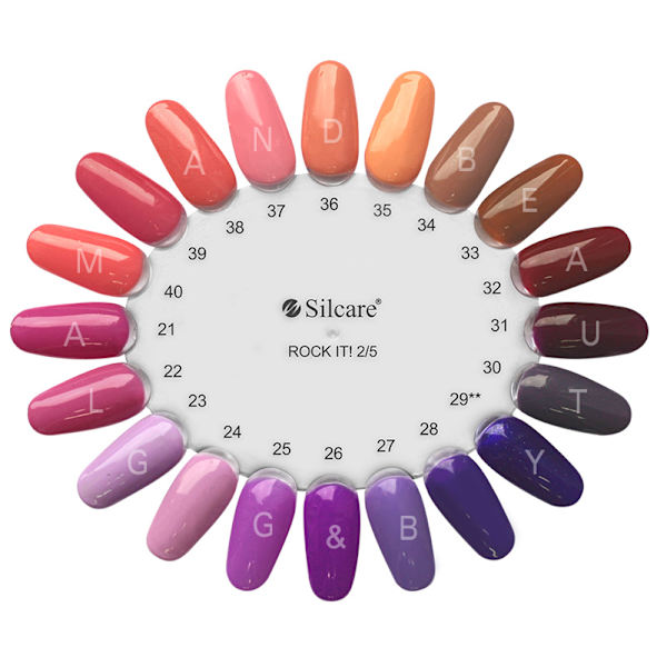 Silcare - Rock IT - Hybrid gel - 8g - Färg: #116 Koppar