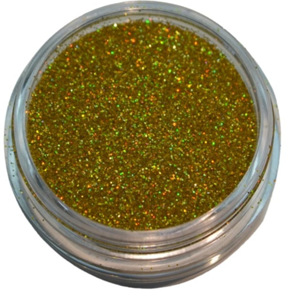 Holografisk glitter - Guld