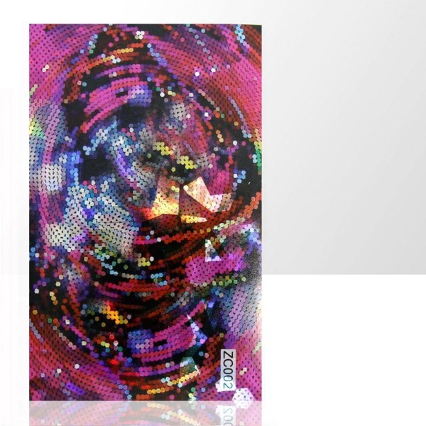Nagel folie - Laser effect - 045 - 226 Multicolor
