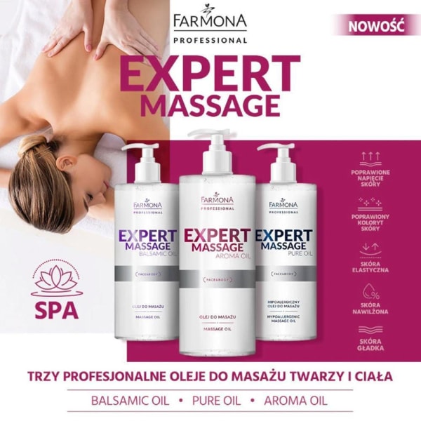 Faroma Expert Massage - 500 ml - Balsamic Oil Transparent