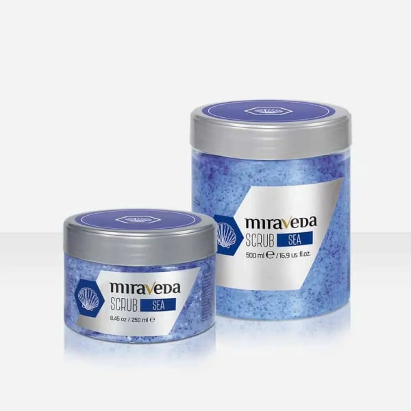 Miraveda - Scrub - Sea - 250 ml - Italwax Blå