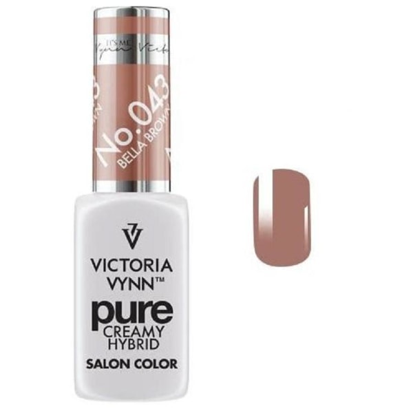 Victoria Vynn - Pure Creamy - 043 Bella Brown - Gel polish Brown