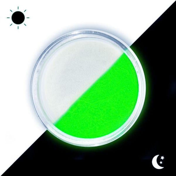 Effektpulver - Självlysande - Lumino - 13 Grön
