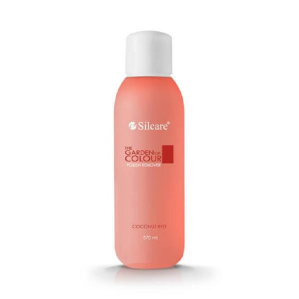 Silcare - Kynsilakanpoistoaine - 570 ml - Kookos Red