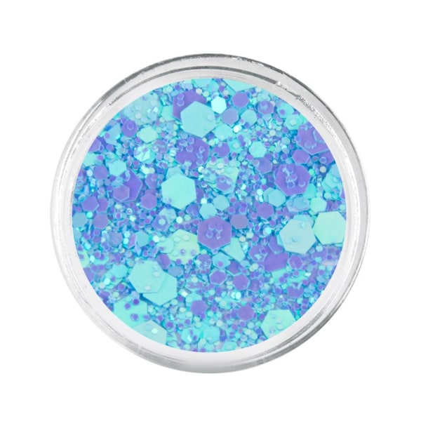 Glitter - Hexagon - Primavera - 11 Light blue