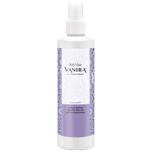 250ml Före vaxning olja - Lavender - Nirvana - Italwax Transparent