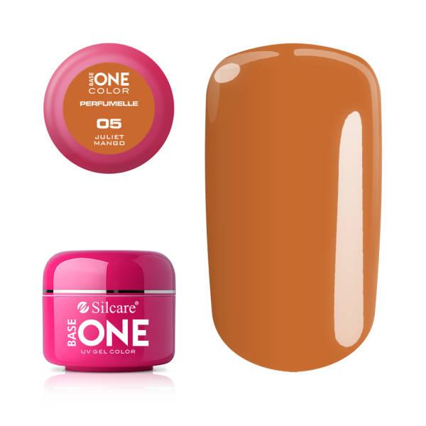 Base One - UV Gel - Parfumel - Juliet Mango - 05 - 5 gram Orange