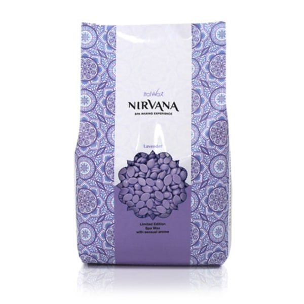 Vax i flingor - Nirvana - Lavender - 1 kg - Italwax Lila