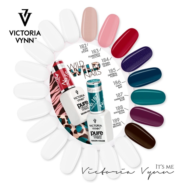 Victoria Vynn - Pure Creamy - 187 Harbour Blue - Geelilakka Green