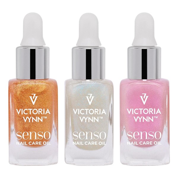 Victoria Vynn 3-pack - Nagelbandsolja / Nagelolja - Senso - 3x9ml multifärg