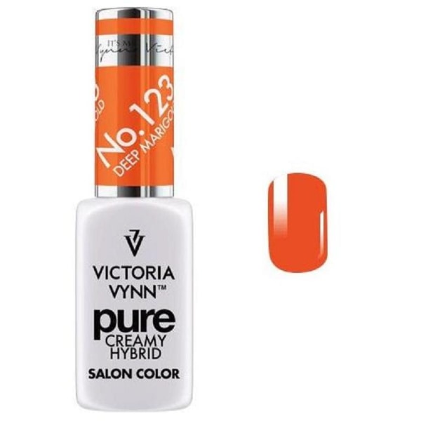 Victoria Vynn - Pure Creamy - 123 Deep Marigold - Geelilakka Orange