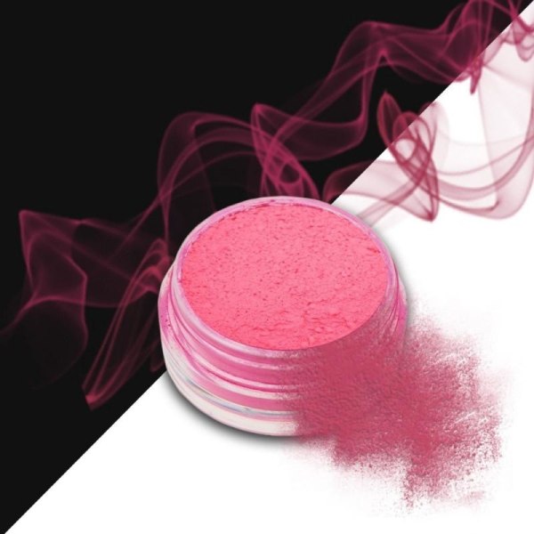 Effekt pulver - Smoke - Neon - Ljus rosa - 08 Rosa