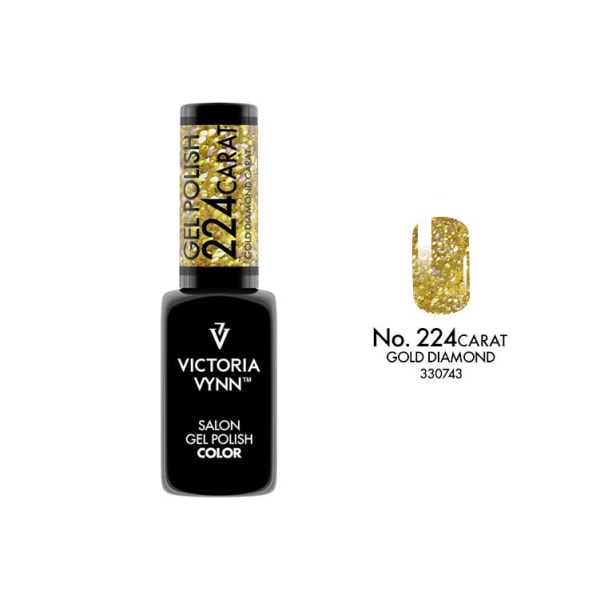 Victoria Vynn - geelilakka - 224 Gold Diamond - geelilakka Gold