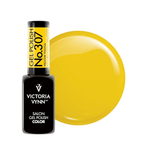 Victoria Vynn - Gel Polish - 307 Yellow Yuuga - Gellack Gul