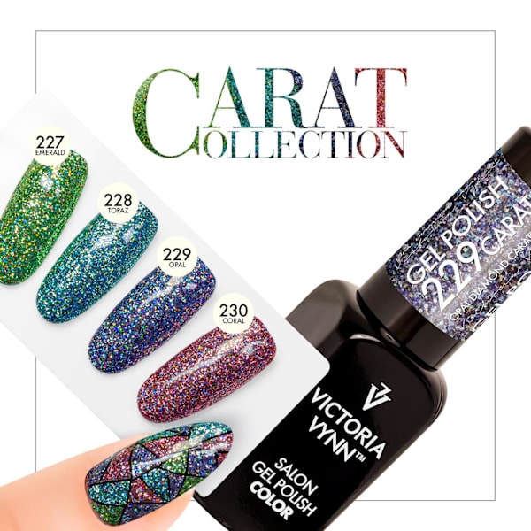 Victoria Vynn - Gel Polish - 230 Coral Diamond - Gellack Salmon