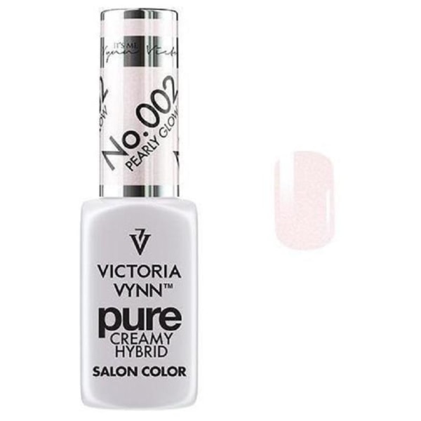 Victoria Vynn - Pure Creamy - 002 Pearly Glow - Gellack Ljusrosa