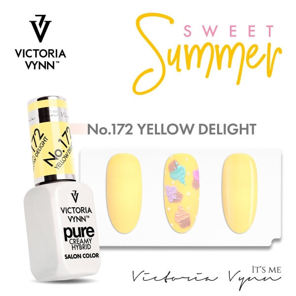 Victoria Vynn - Pure Creamy - 172 Yellow Delight - Gellack Gul