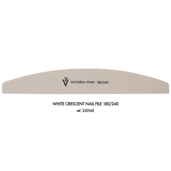 10-pak neglefile - Crescent - 180/240 - Victoria Vynn - Grå White
