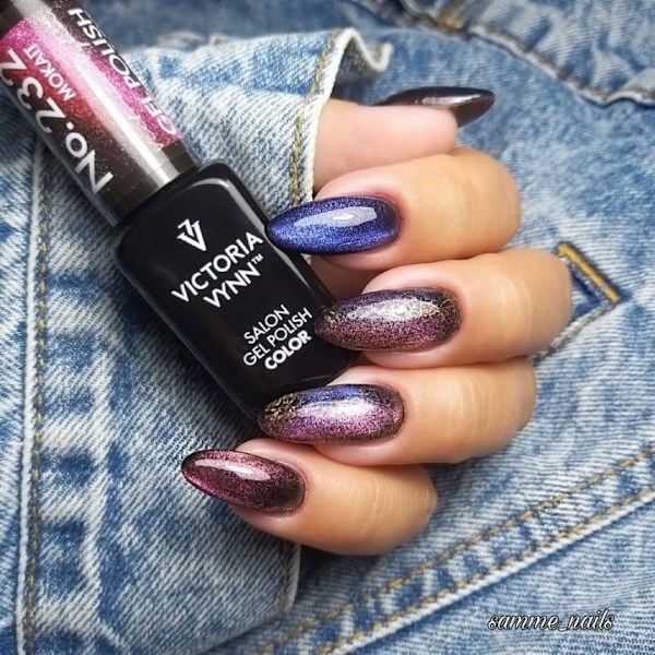 Victoria Vynn - Gel Polish - 231 Stone Cat Eye - Gellack Lila