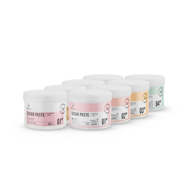Sockervax - Testkit 8x230g - Radeq Lab Vit