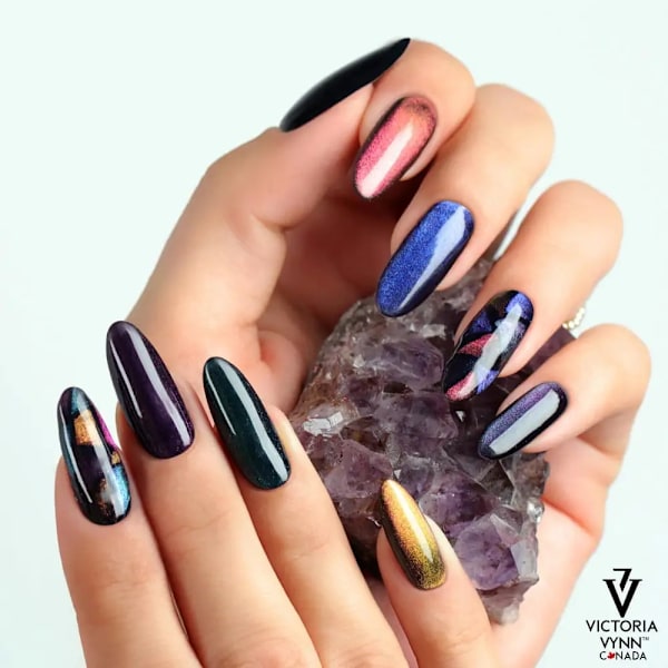 Victoria Vynn - Gel Polish - 233 Stone Cat Eye - Gellack Blå