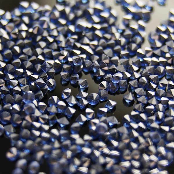 Kristall stenar (Glas) - 1 mm - 200-300 st - 22 Dark blue