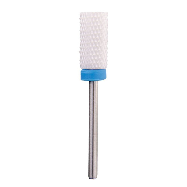 Keramisk slip bits - Vit / Blå - Stor Cylinder - M 3/32 Vit