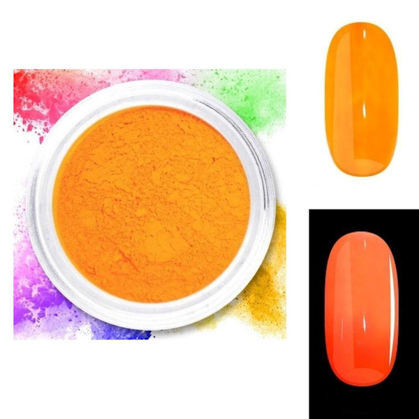 Neon pigment / pulver - Orange 04 Orange