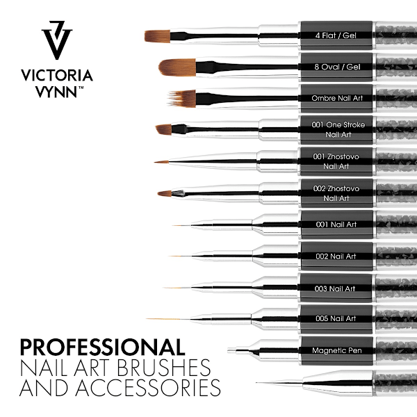 Pensel - Dekoration - One Stroke - Gelé - Victoria Vynn Svart