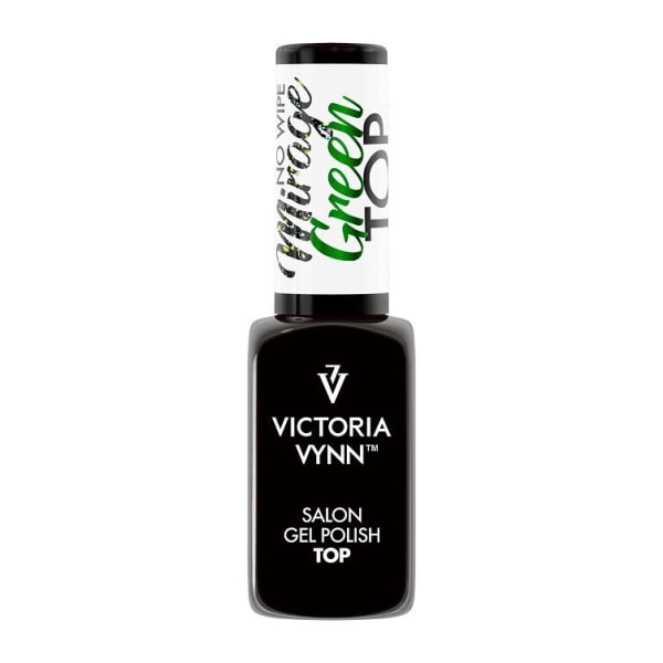 Top coat - Mirage - Green - No Wipe - 8 ml - Victoria Vynn Grön