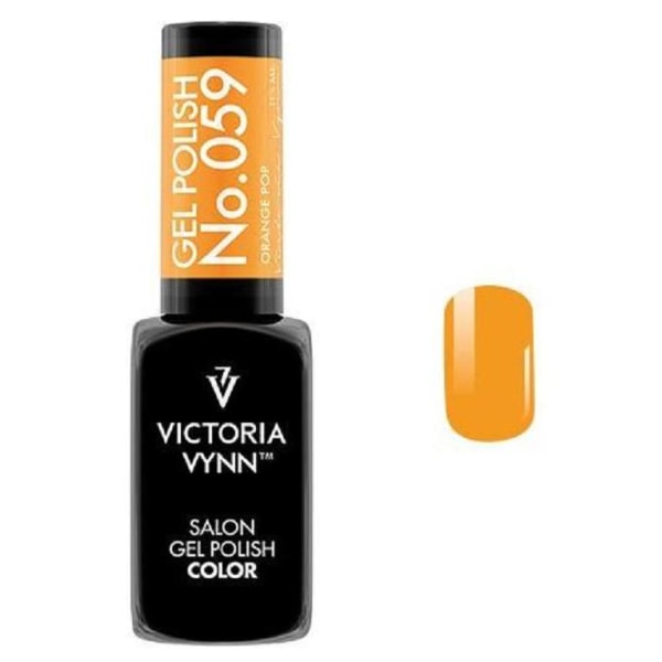 Victoria Vynn - Gel Polish - 059 Orange Pop - Gellack Gul