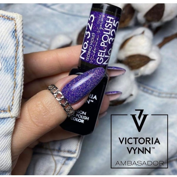 Victoria Vynn - Geelilakka - 325 Techno Violet - Geelilakka Purple